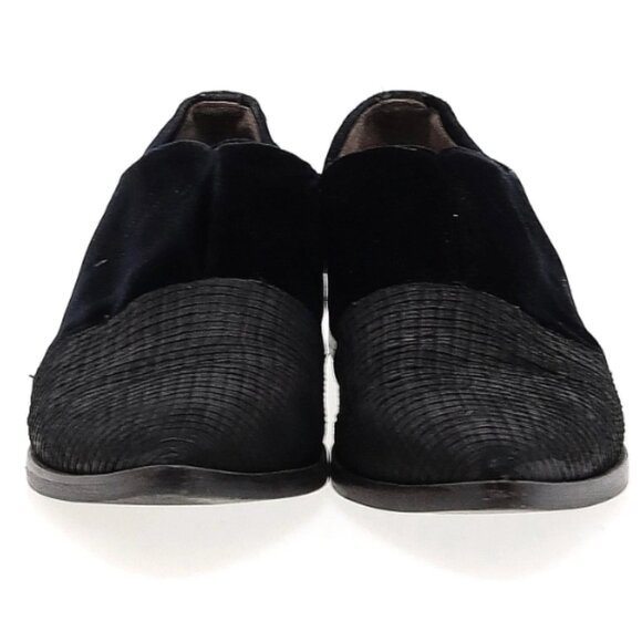 Coclico Black Velvet & Leather Loafer/Smoking Slipper – EU 41 (~US 9.5–10) - Picture 2 of 5